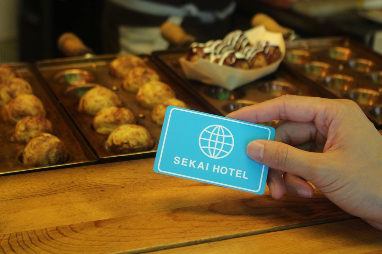 Sekai Hotel Ayame Осака Экстерьер фото